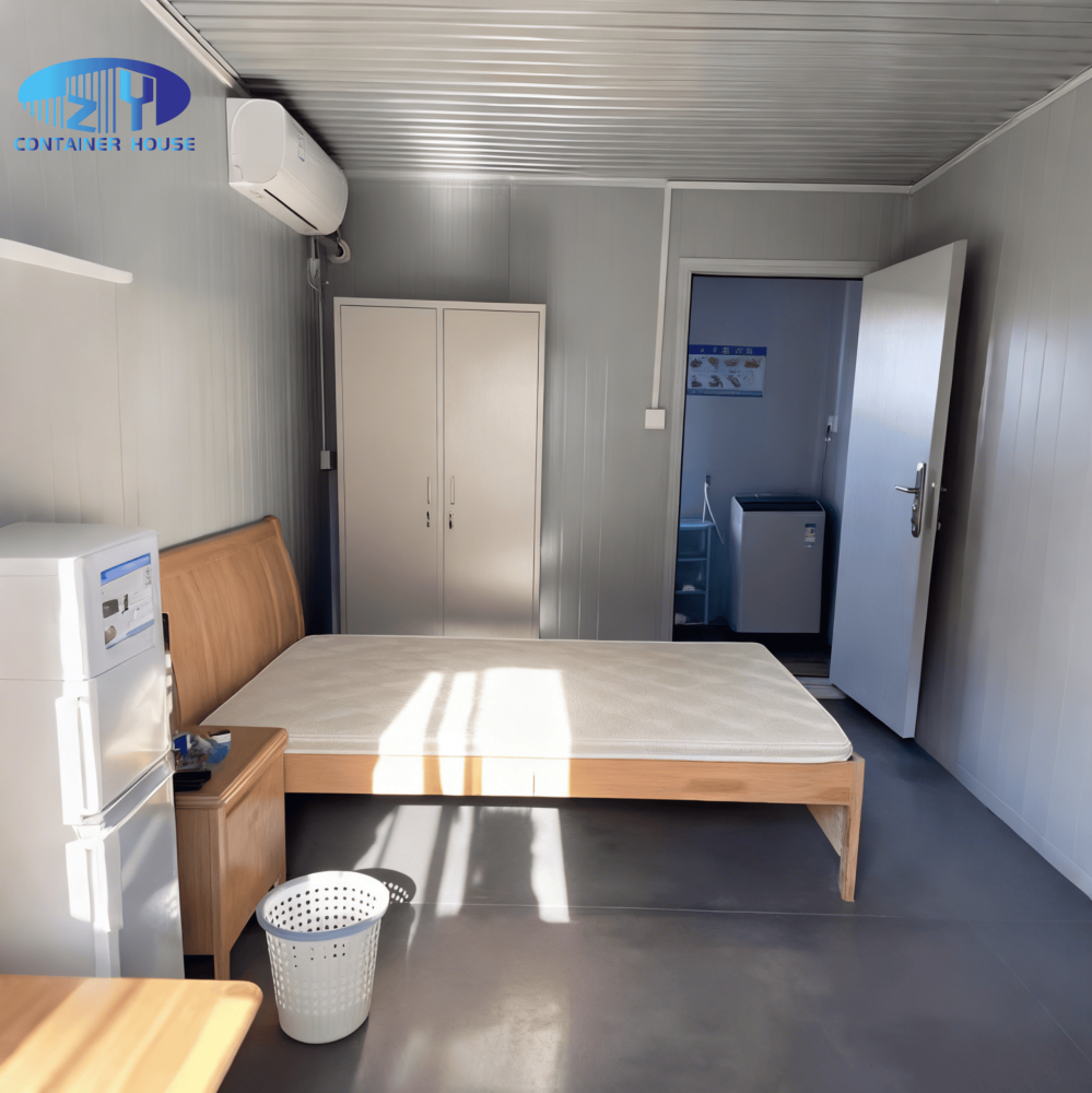 Two-Story Modular Detachable Prefab Container House for Office Living Multi-Purpose Assembled Building