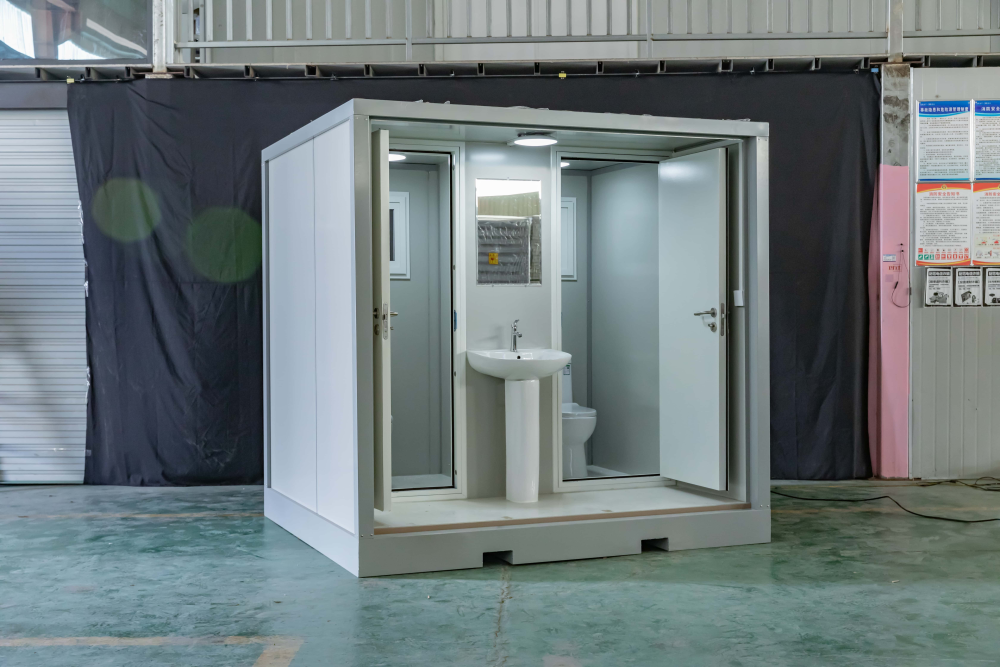 Modern Quick Deployment Durability Hygienic Ventilation System Odor-Free Emergency Sanitation Mobile Toilet
