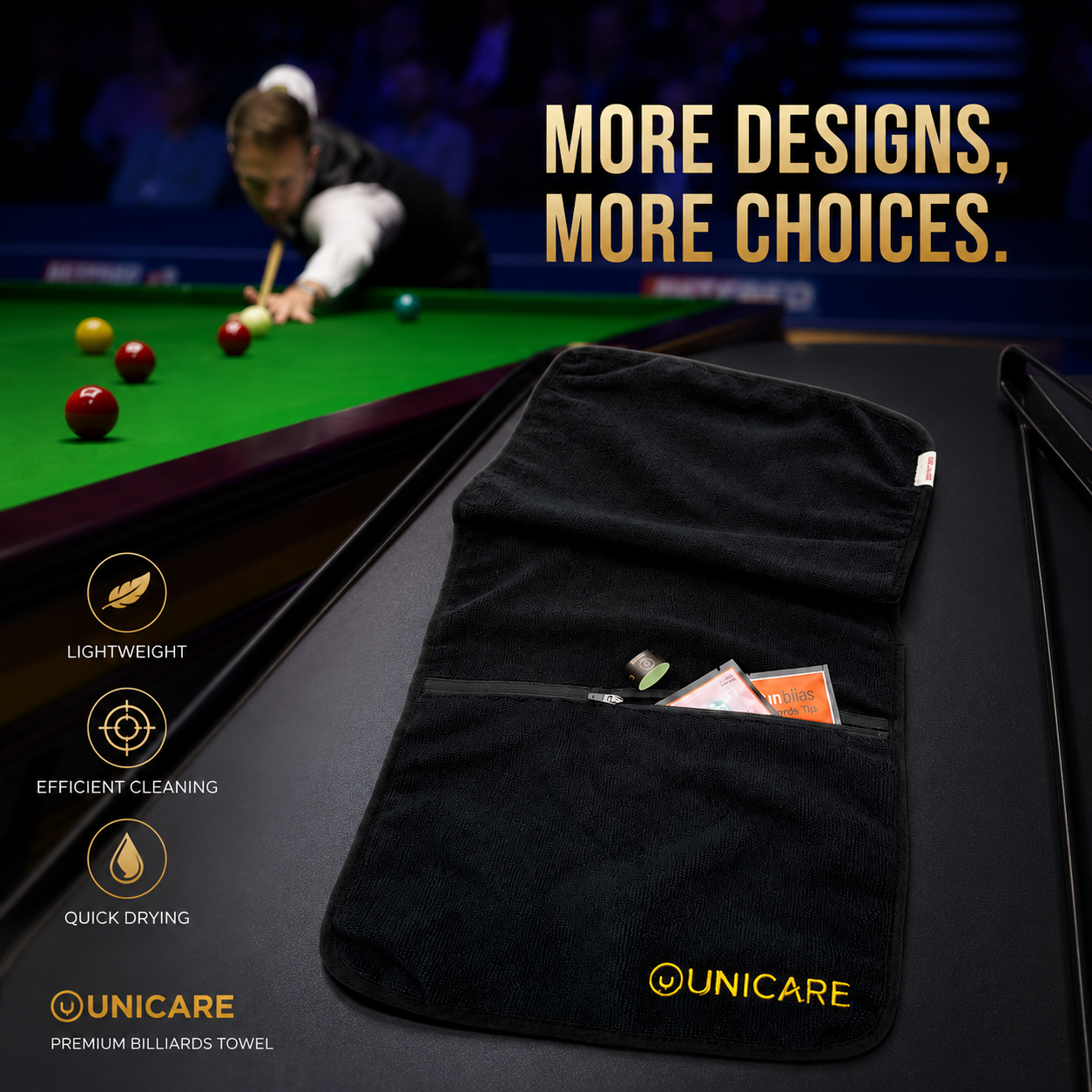 Billiards Accessories Towel Bag