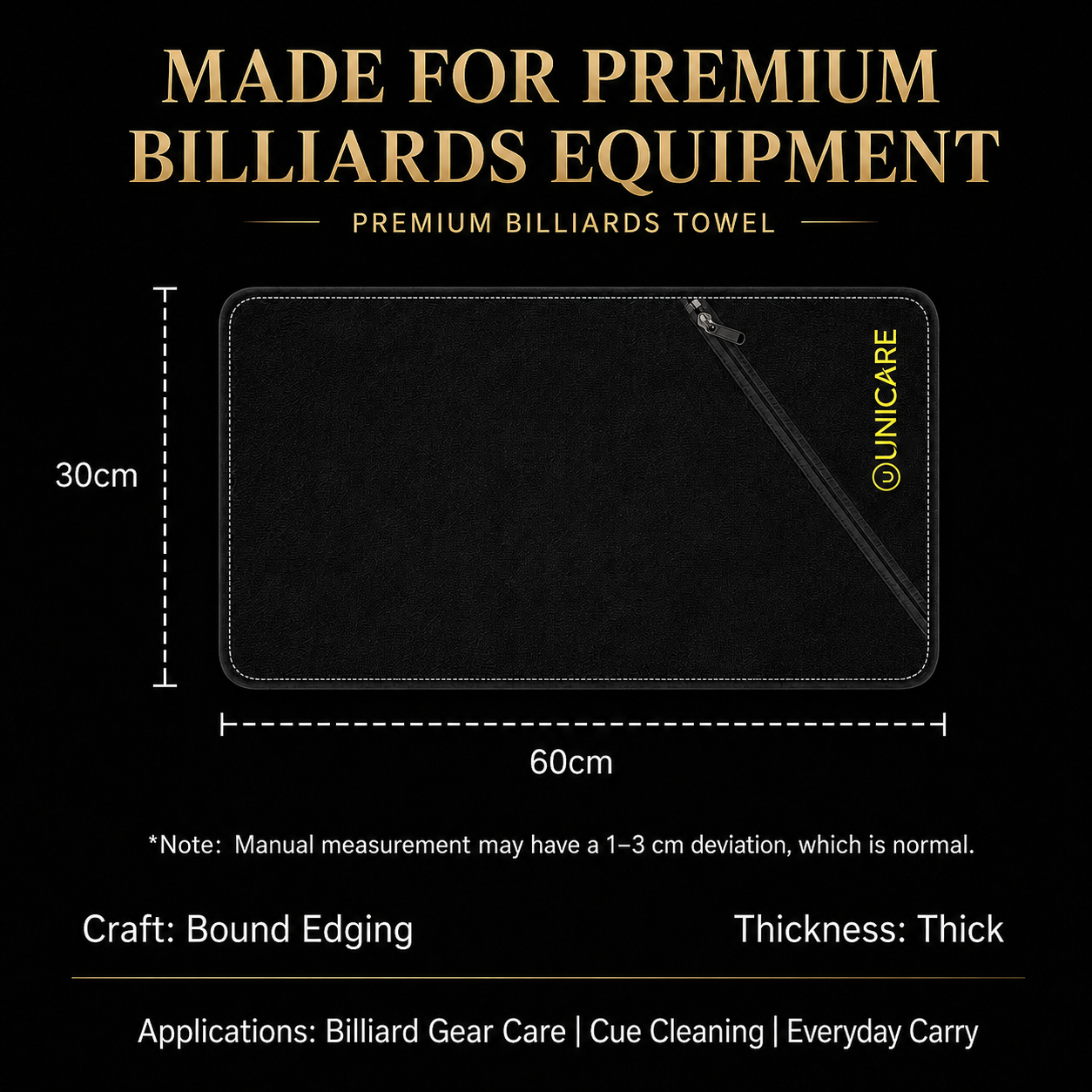 Billiards Accessories Towel Bag