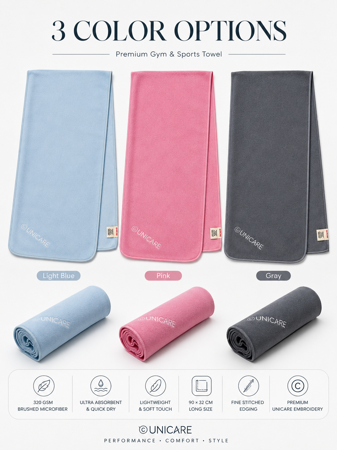 Unicare Sportfun Towel Champion