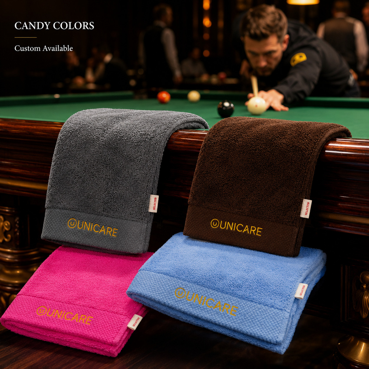 Unicare Cotton Cue Towel Candy Hand Towel