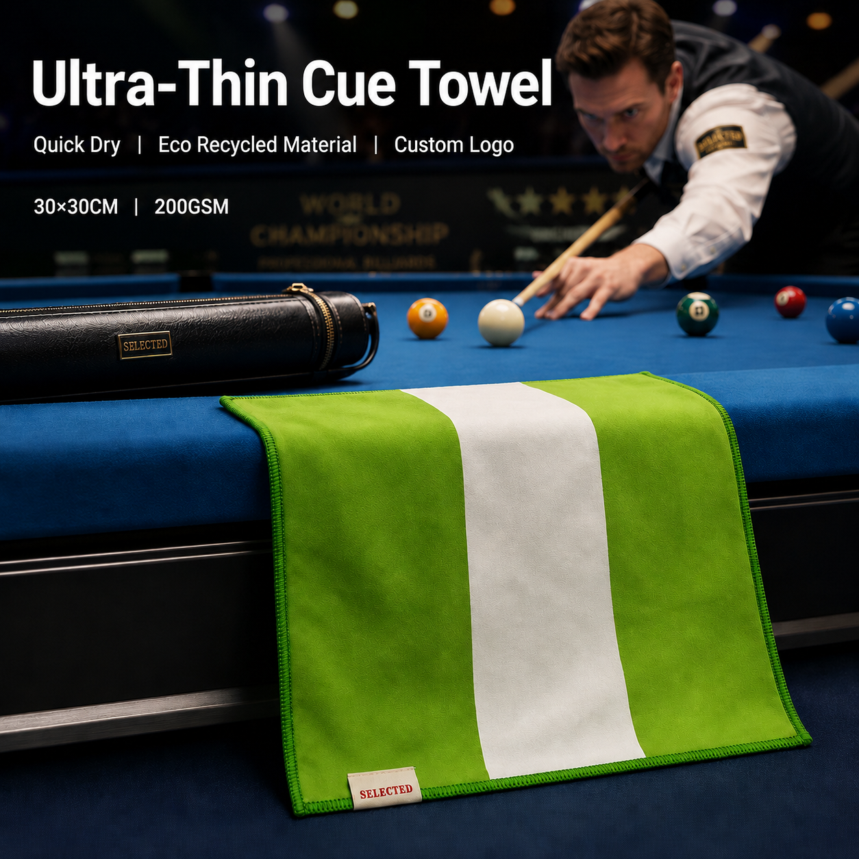 Unicare Quick Dry Cue Towel Grace