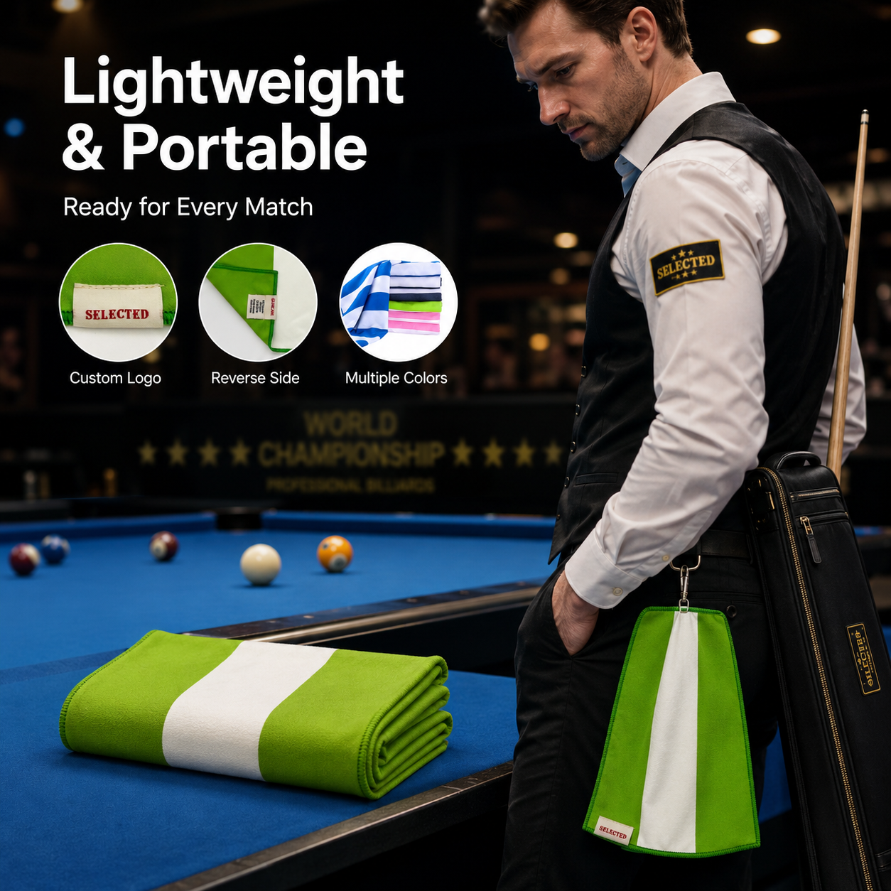 Unicare Quick Dry Cue Towel Grace