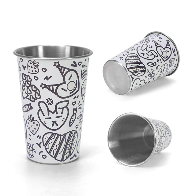 Wholesale Color-Changing Stainless Steel cup | Custom Branded Metal Travel cup