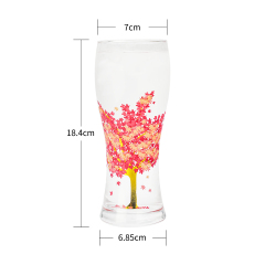 Printed Color Changing Cold 450Ml Glassware Cup Drink 16Oz Pint Glass Beer Glasses