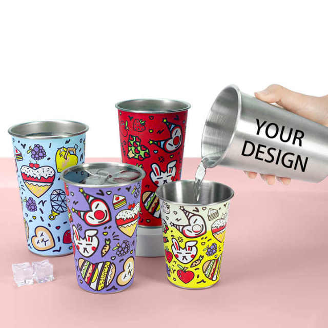 Wholesale Color-Changing Stainless Steel cup | Custom Branded Metal Travel cup