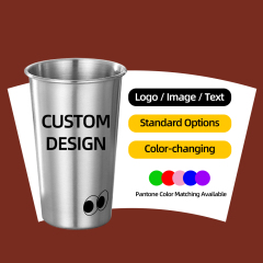 Wholesale Color-Changing Stainless Steel cup | Custom Branded Metal Travel cup
