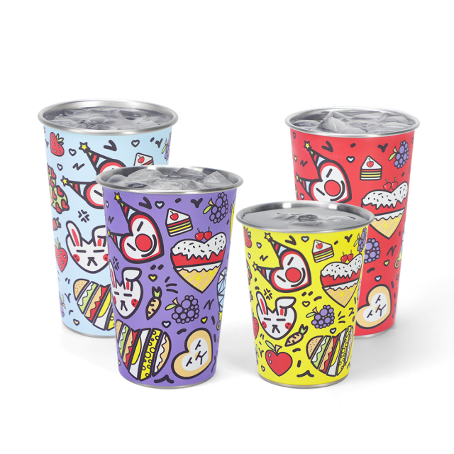 Wholesale Color-Changing Stainless Steel cup | Custom Branded Metal Travel cup