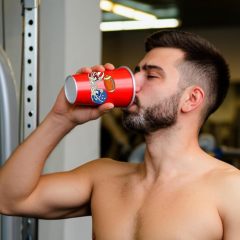 16oz Red Blue Cold Activated Color Changing Aluminum Cups