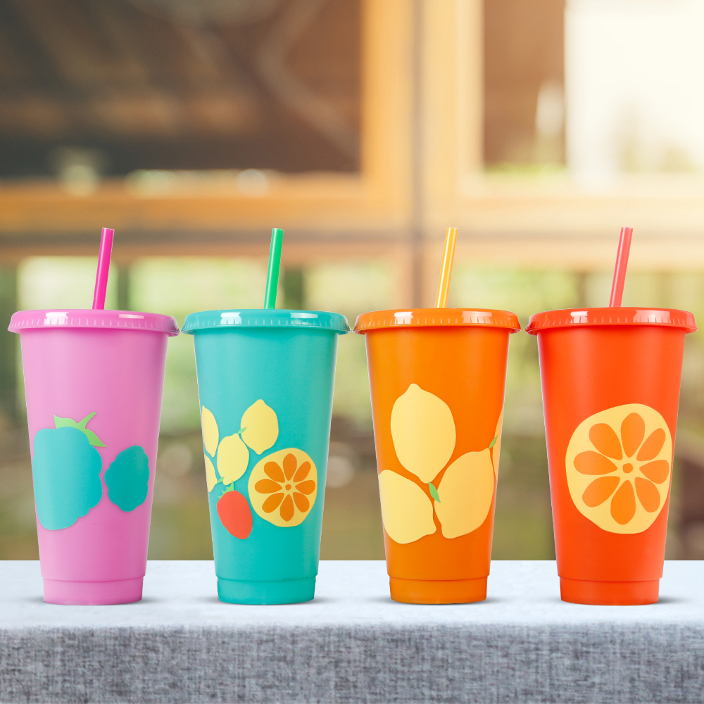 Custom Color Reveal Cups