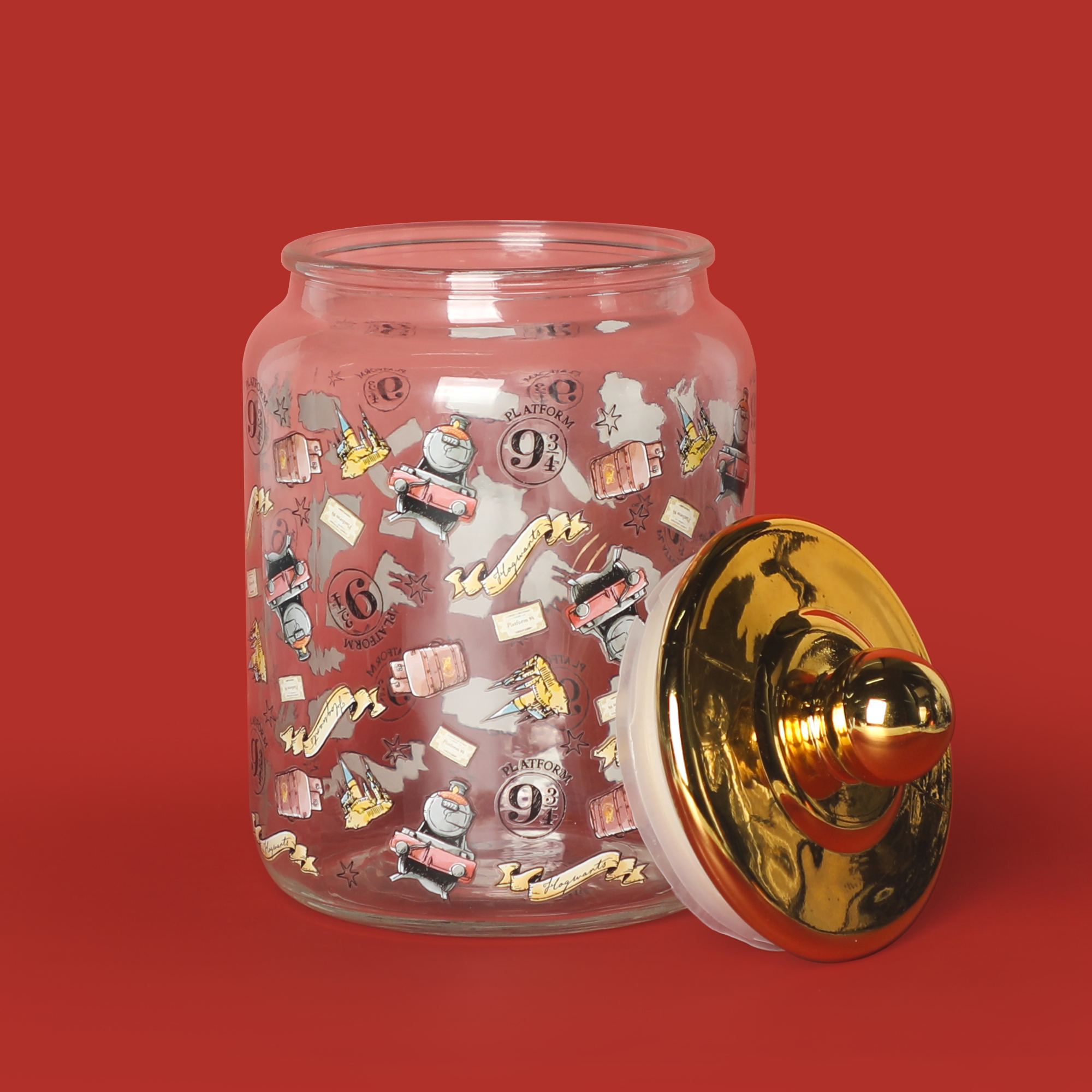 Supporters holding custom heat changing cups at campaign rally