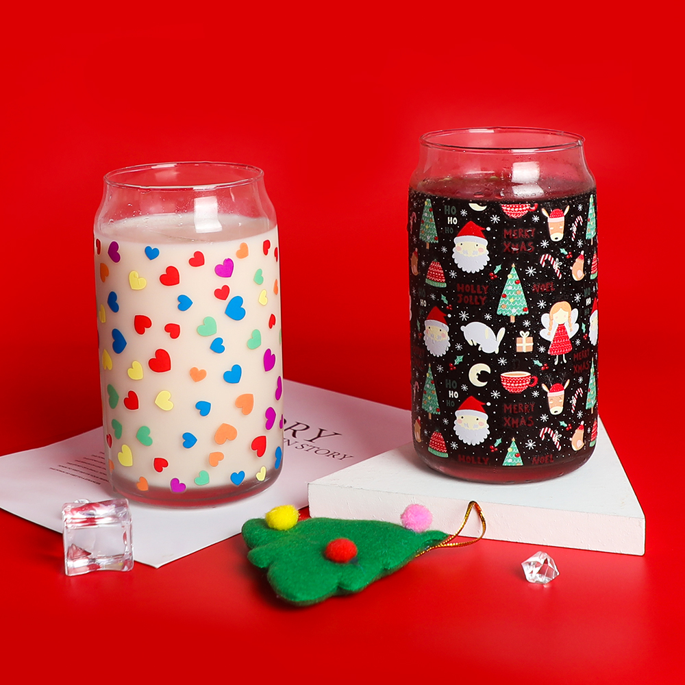 Personalized heat sensitive cups with individual client names printed