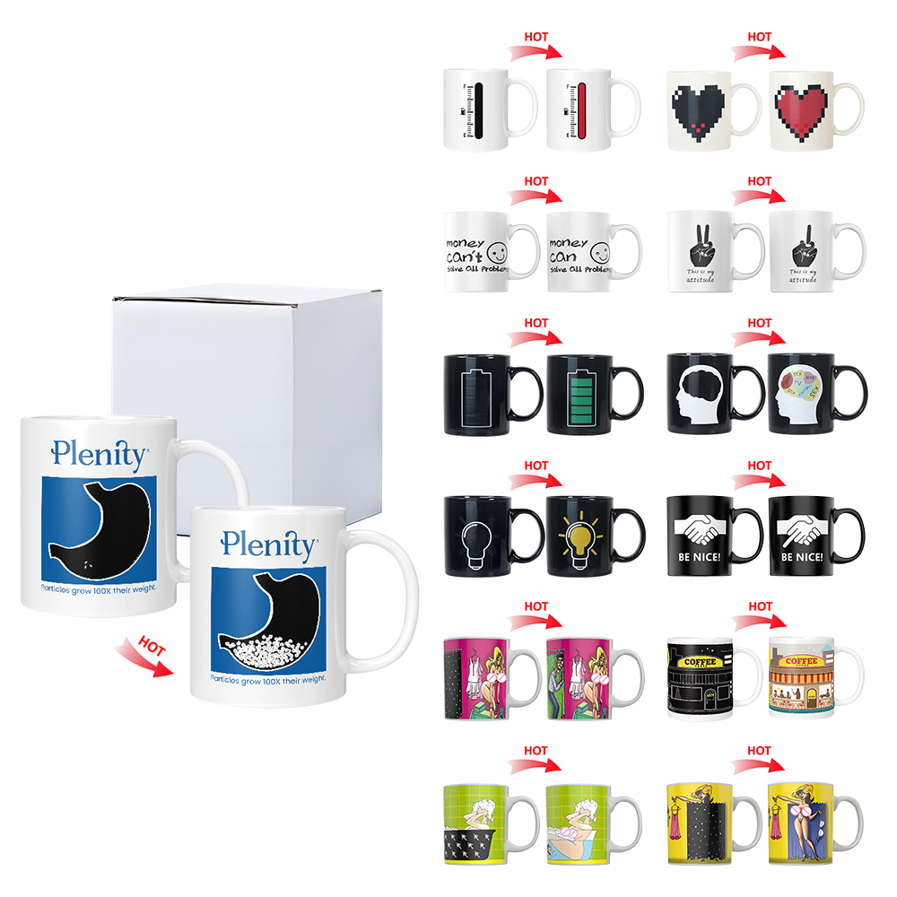 Color Changing Ceramic Mugs