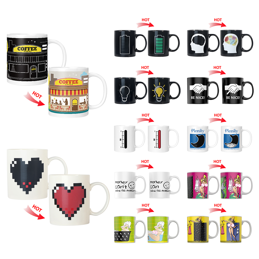 Microwave Safe Color Changing Ceramic Mugs: Wholesale Advanced OEM Factory