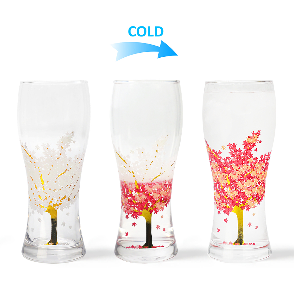 LFGB Certified Heat Changing Glass Cups Wholesale: Thermal Shock Resistant Borosilicate & OEM Factory Prototyping