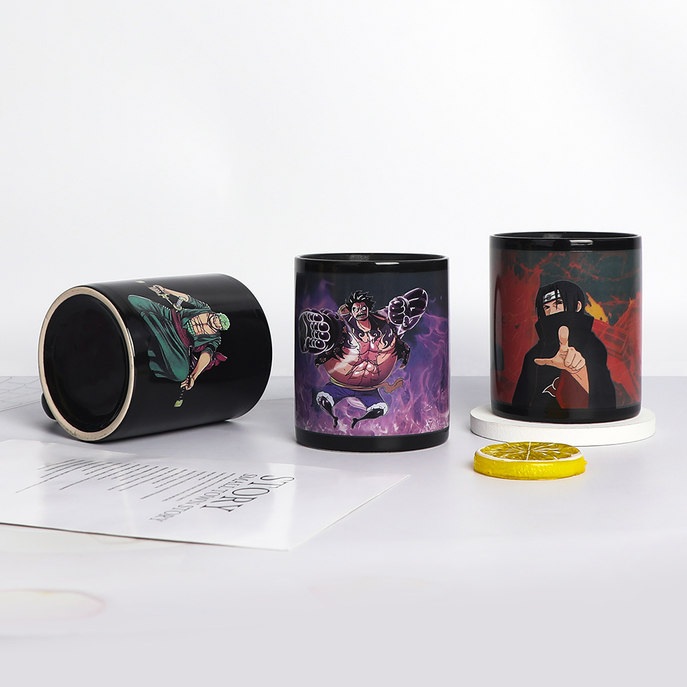 Retail ready packaging box with printed UPC barcode for wholesale custom magic mug