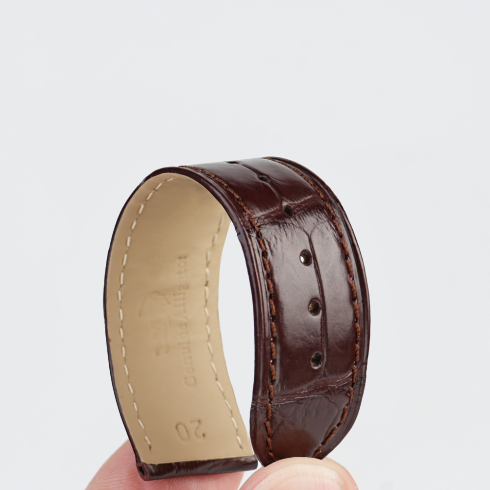3804# Bamboo Joint Crocodile Skin (LQ-K01# Foldover Clasp)