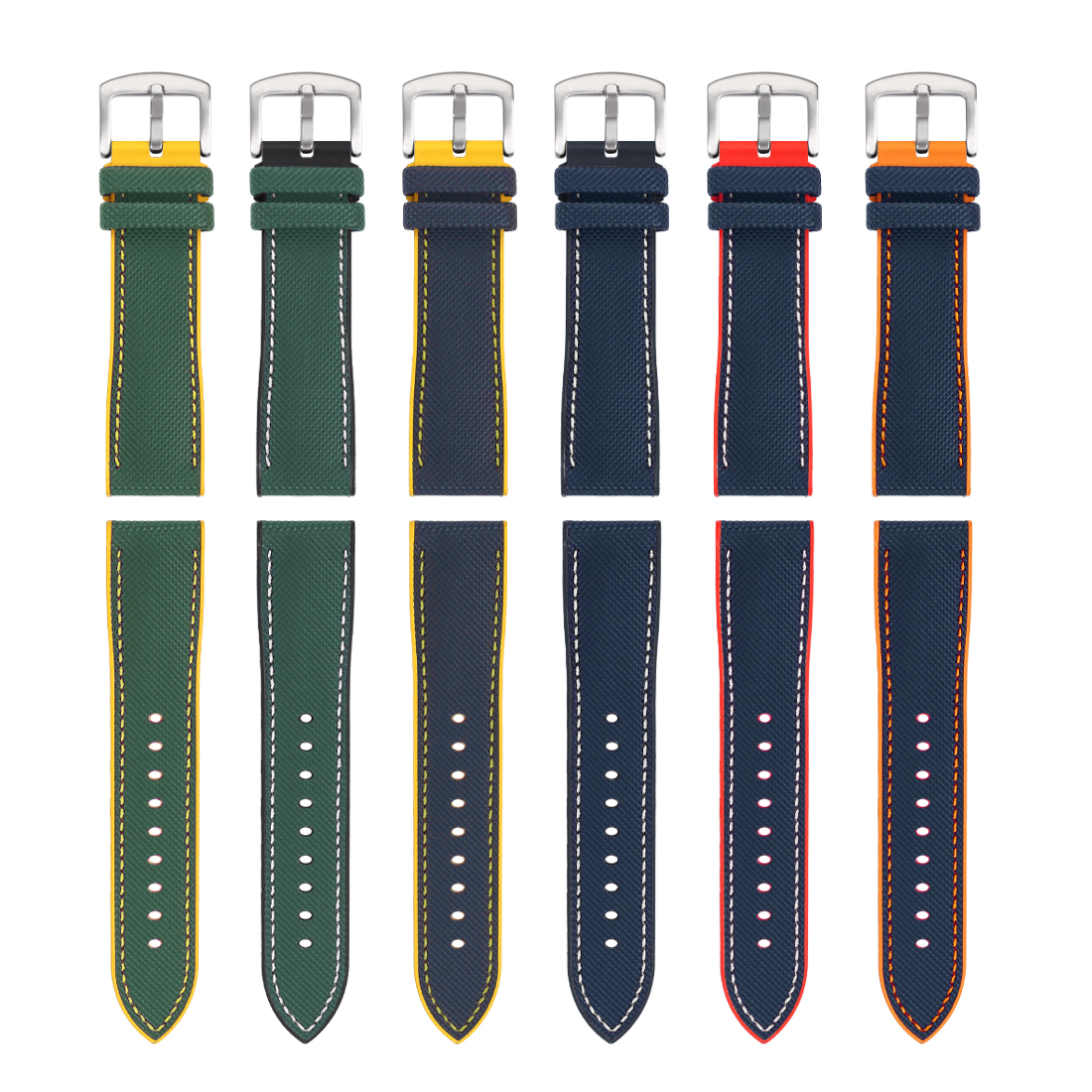8006# FKM Rubber Watch Strap