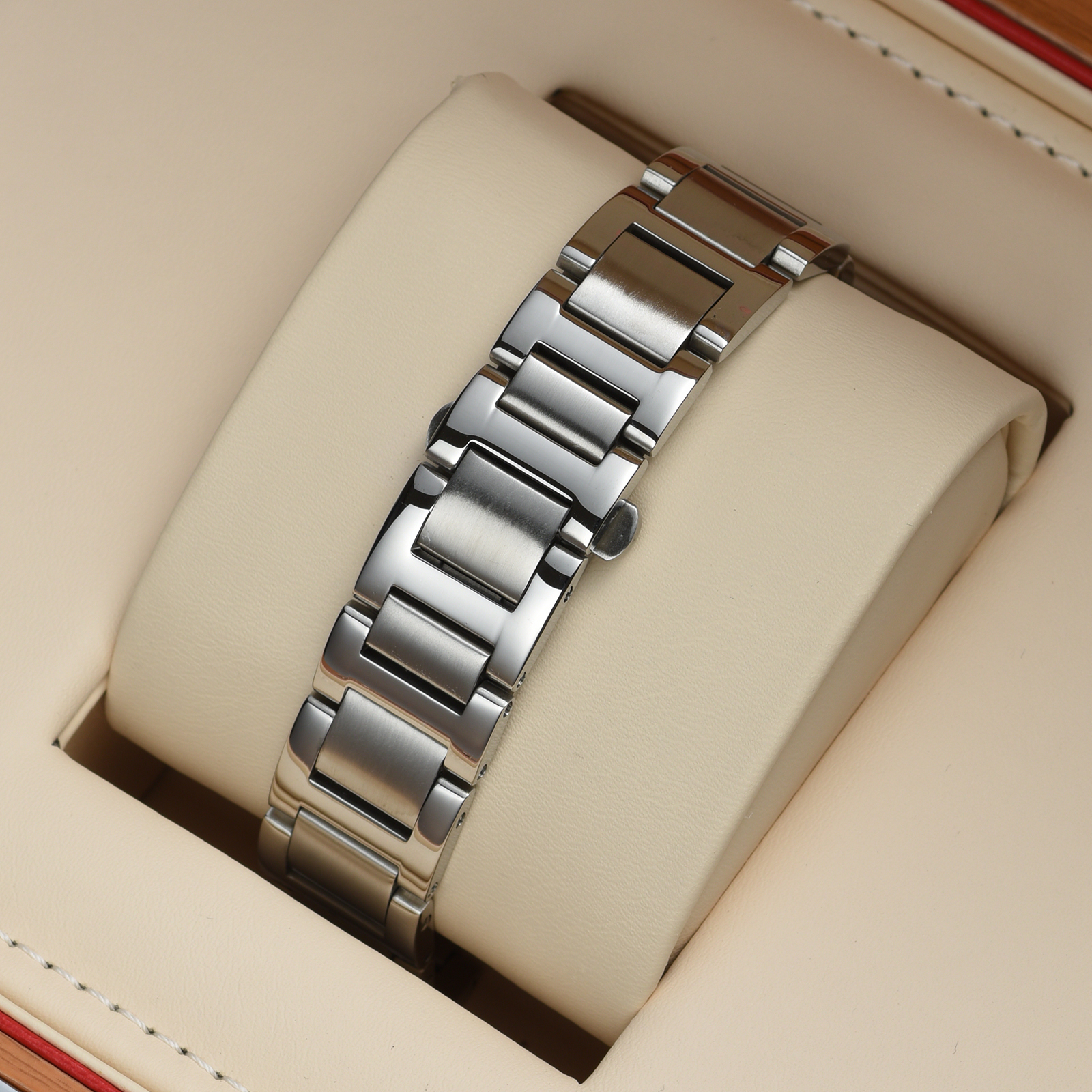 KDY-G15# Ballon Bleu Steel Watch Strap