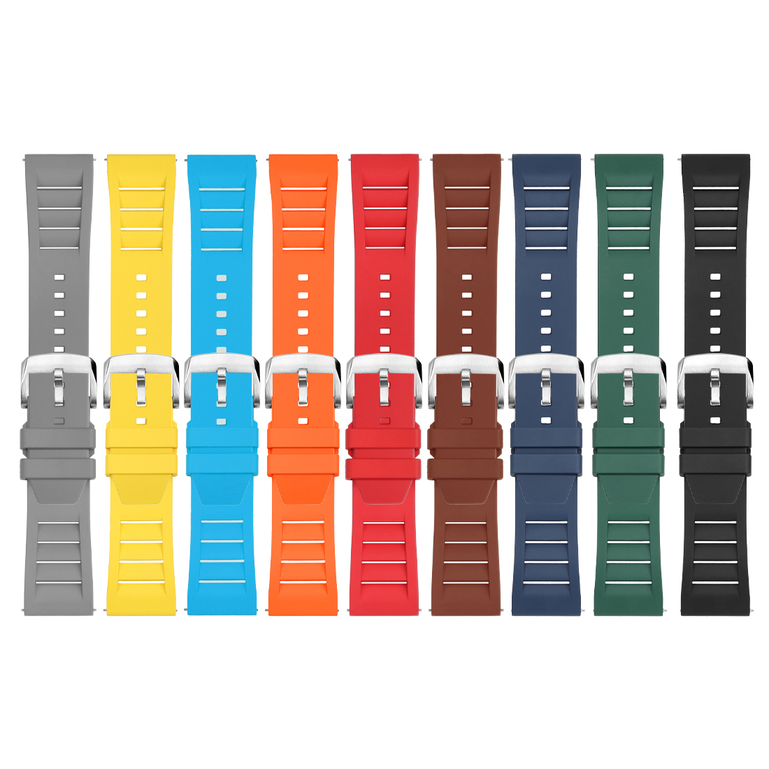 7808# FKM Rubber Watch Strap