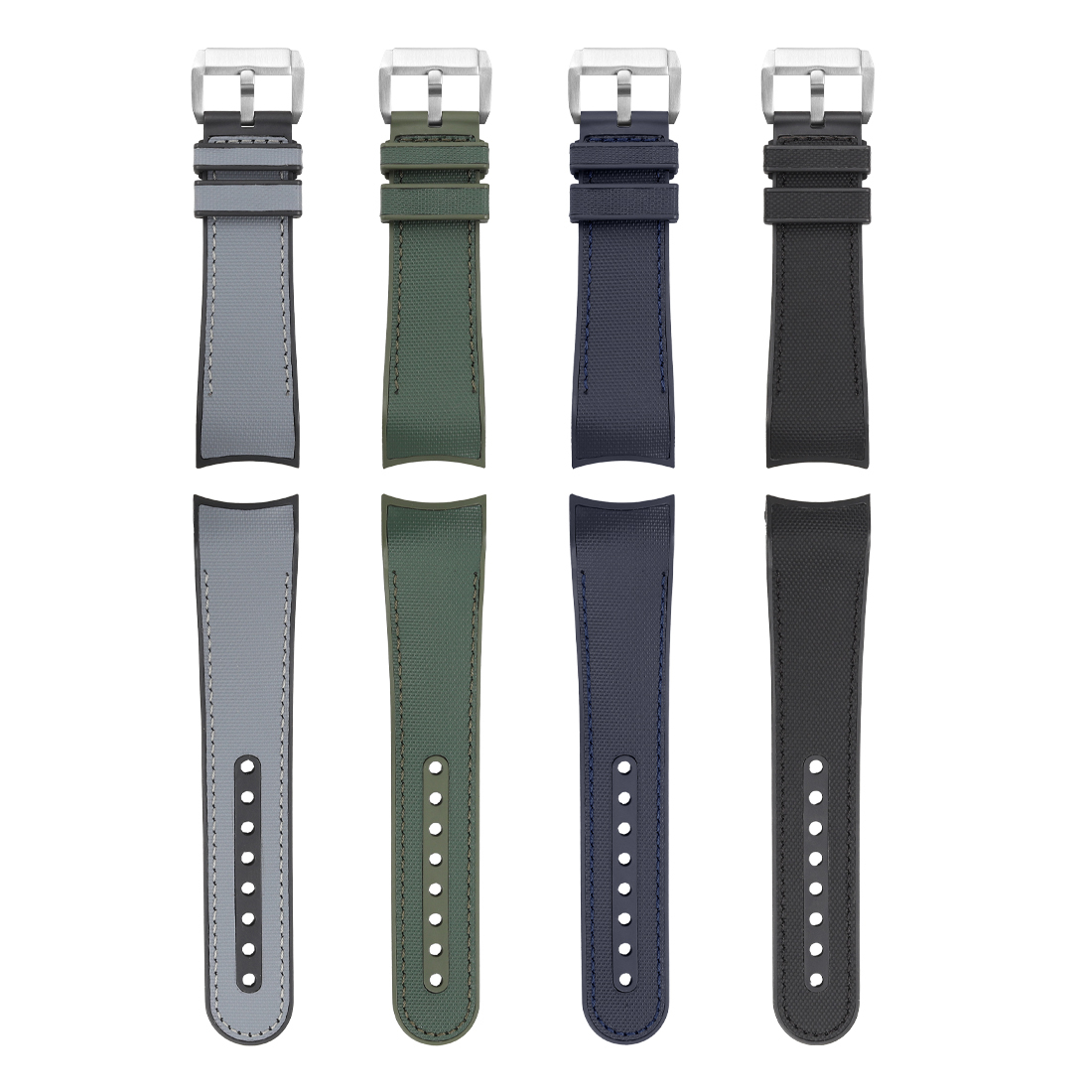 BP-FJ11# FKM Rubber Watch Strap