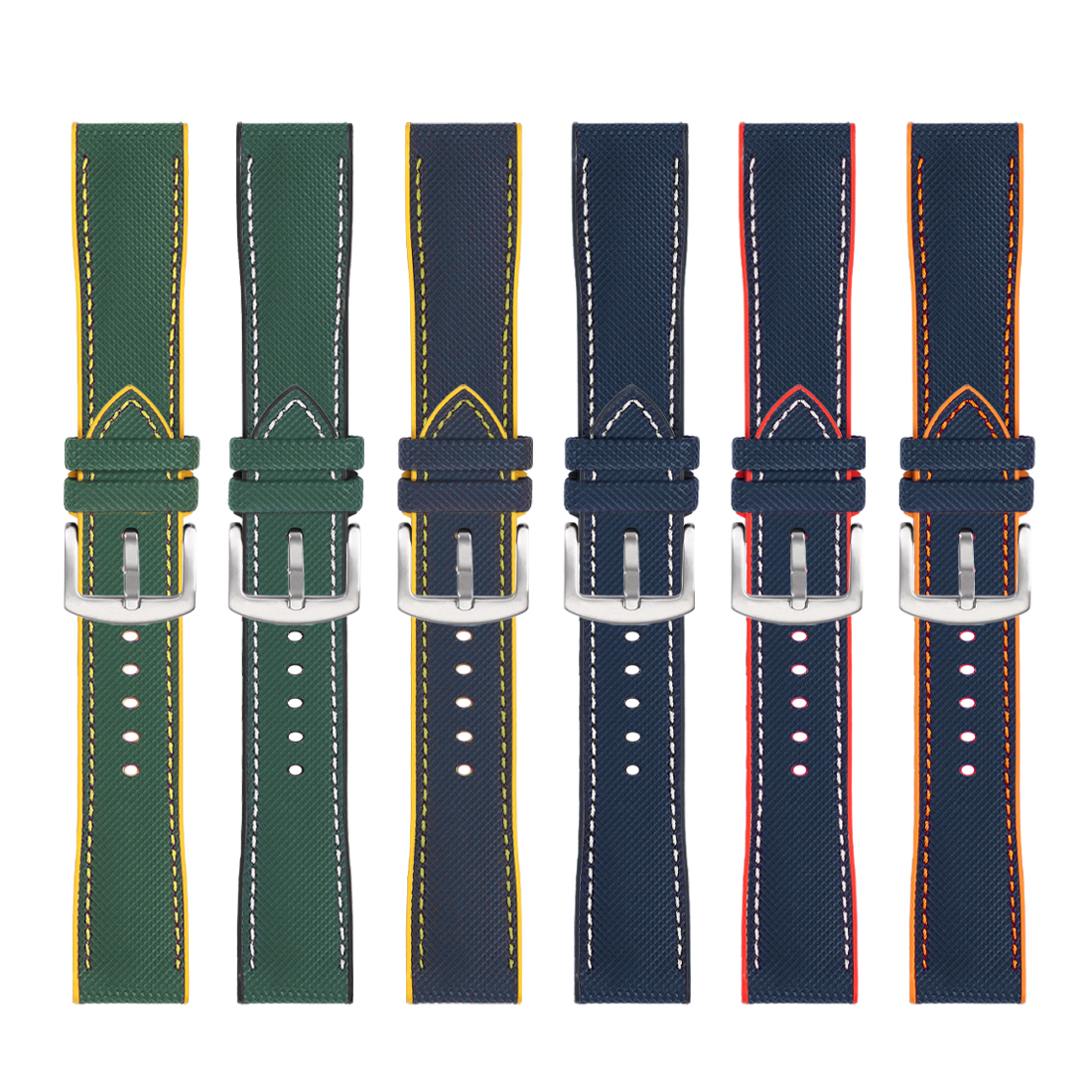 8006# FKM Rubber Watch Strap