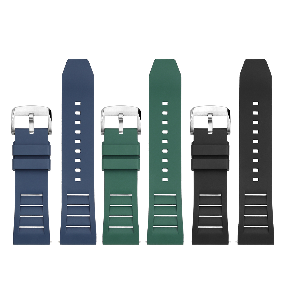 7808# FKM Rubber Watch Strap