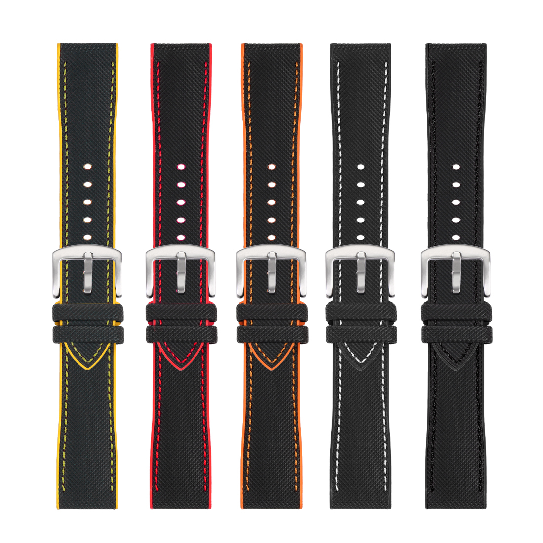 8006# FKM Rubber Watch Strap