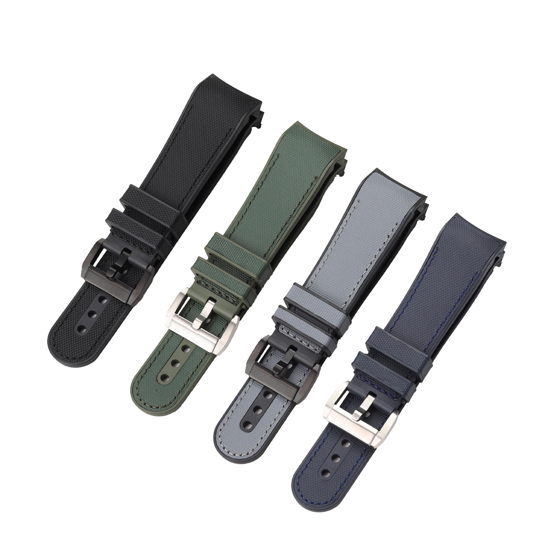 BP-FJ11# FKM Rubber Watch Strap