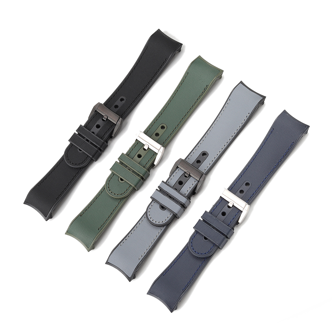 BP-FJ11# FKM Rubber Watch Strap
