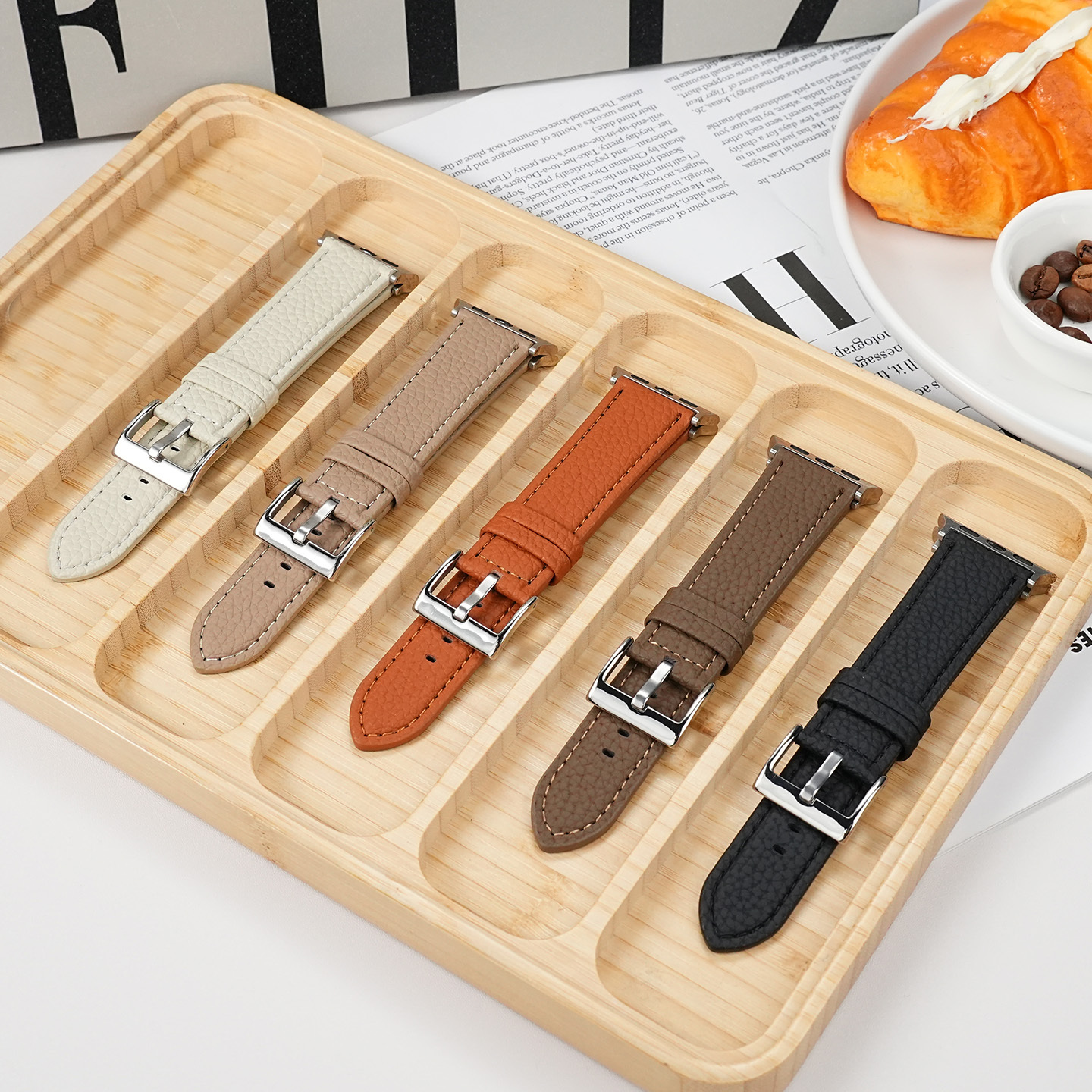 PG-P15# Cowhide Watch Strap