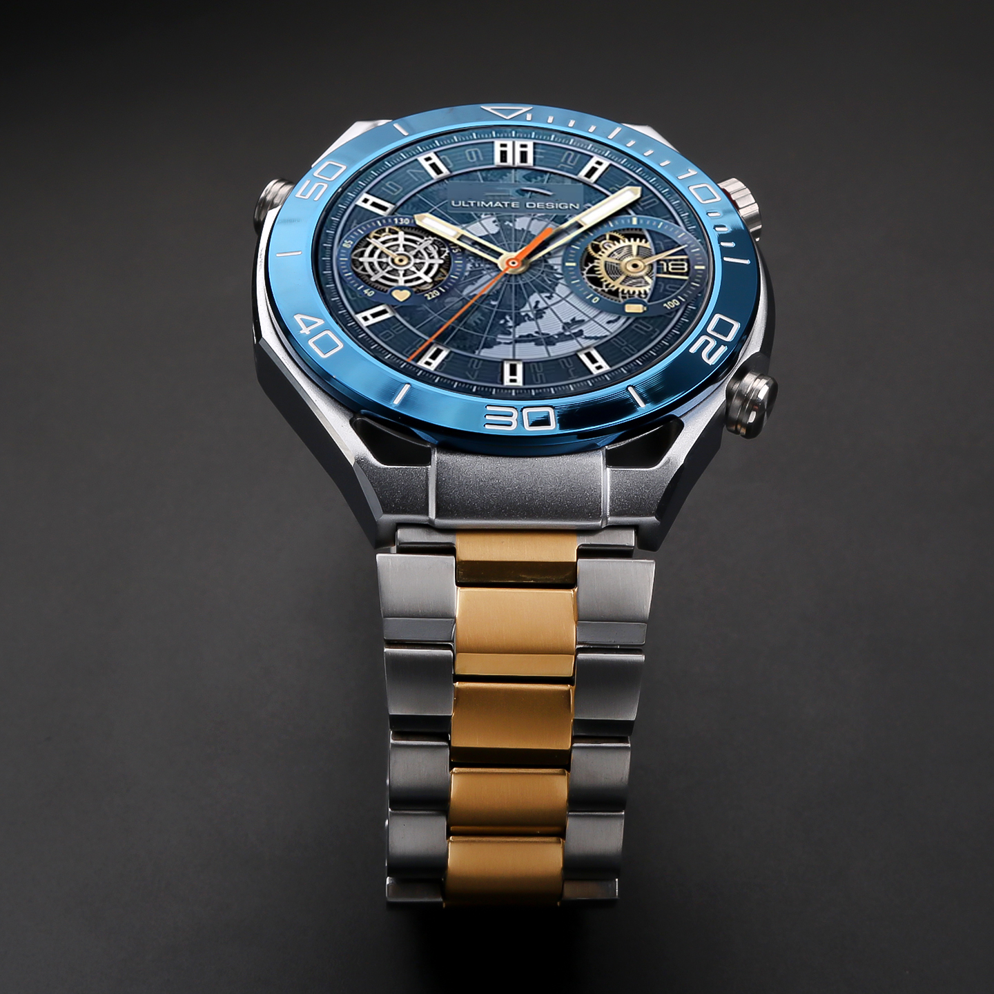 Compatible with Huawei Ultimate Titanium Metal Watch Band for Watch4 Pro/GT4 Quick-Release Watch Strap