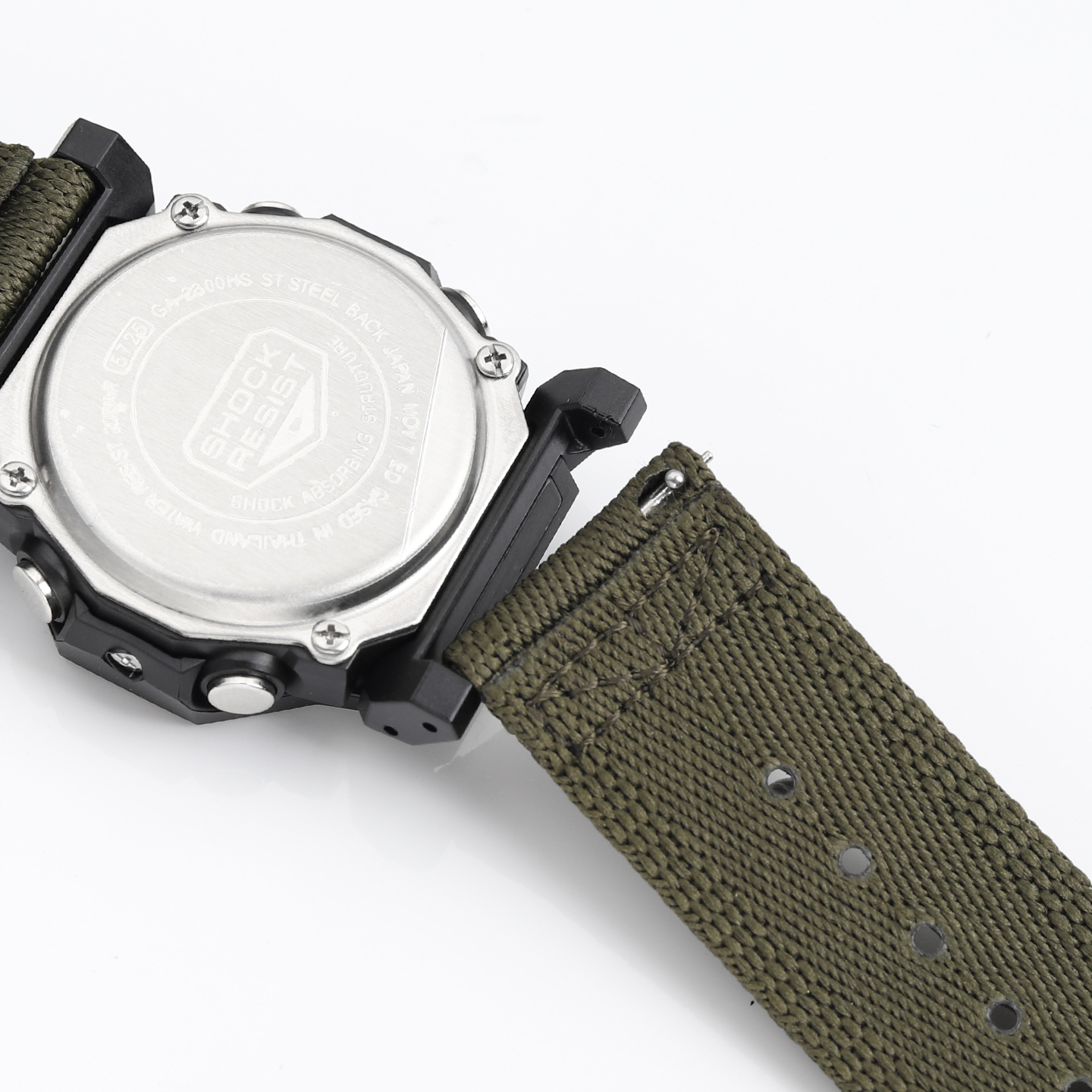 Outdoor Waterproof Sports Compatible with Casio PRJ-B00 PRW-6900/6600/60 Mountain Series Woven Nylon Watch Strap