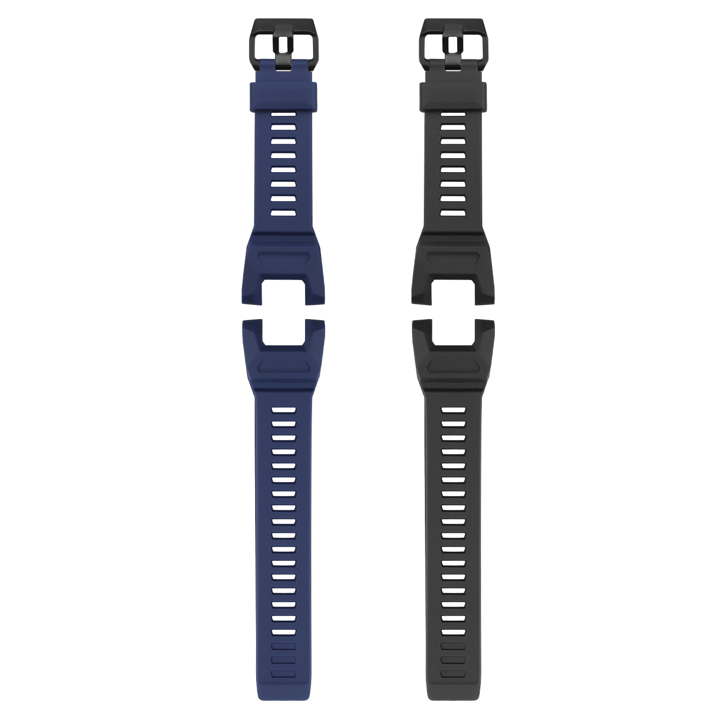 Upgrade Resin Rubber Band for Casio GBD-H2000 Module 3515, Waterproof Sports Replacement Strap