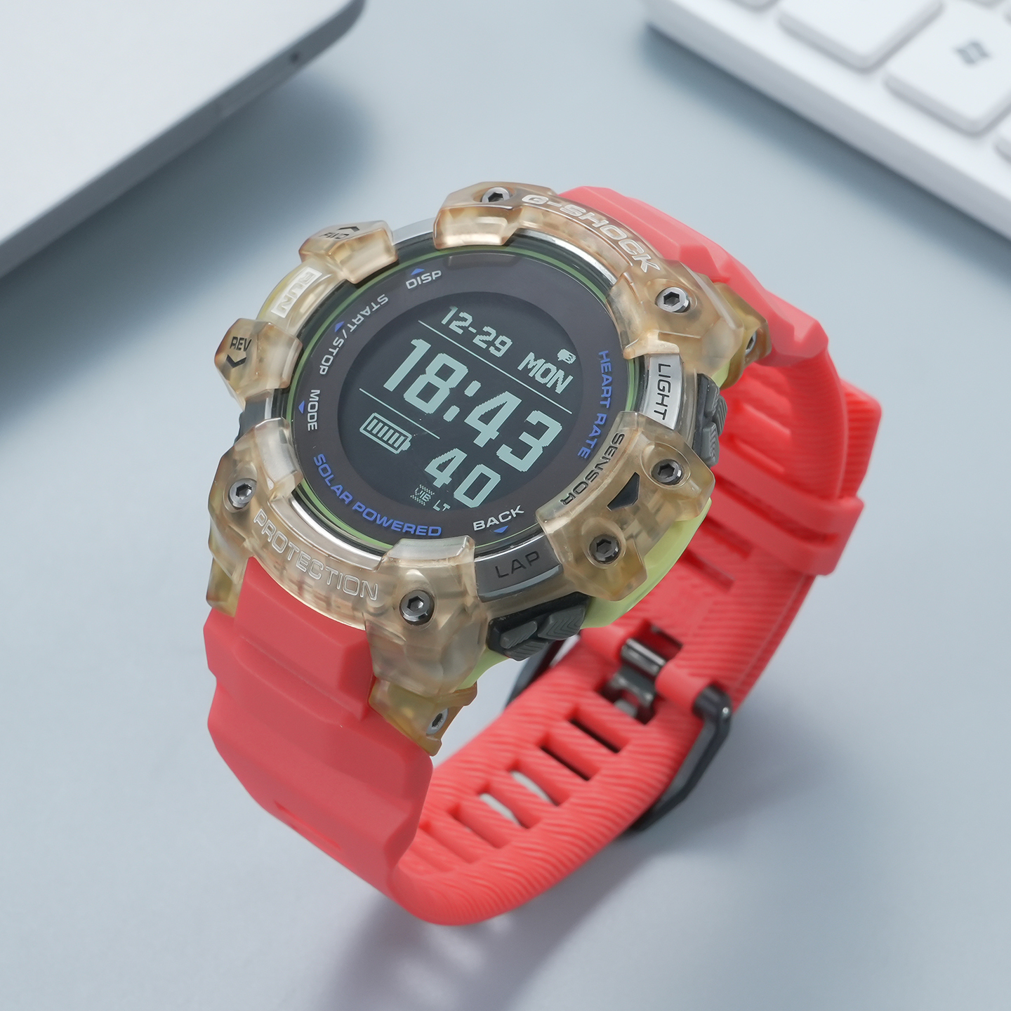 Compatible with Casio G-SHOCK Series 3475 Catman GBD-H1000 Replacement Resin Rubber Watch Band