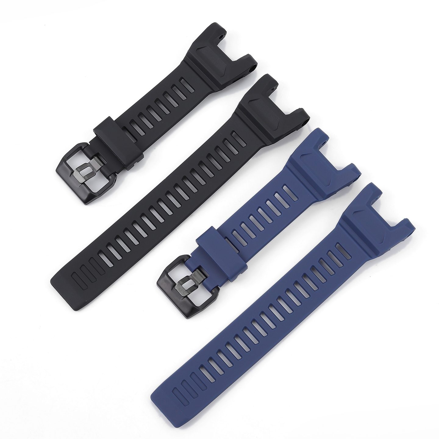 Upgrade Resin Rubber Band for Casio GBD-H2000 Module 3515, Waterproof Sports Replacement Strap