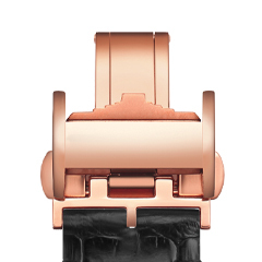 Rose gold buckle