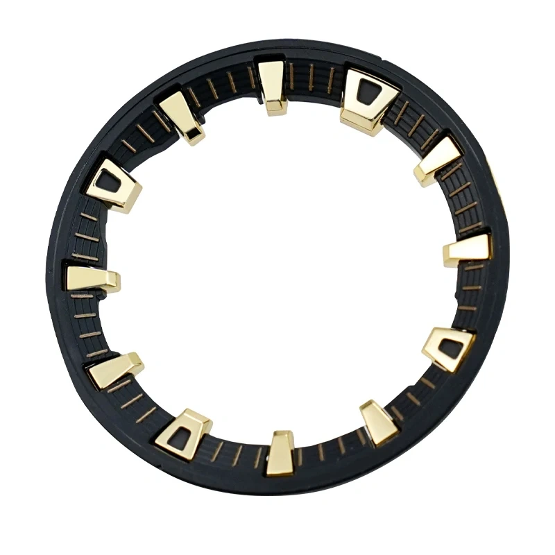 For Casio G-SHOCK GM-110B Small Steel Cannon Shadow Circle Modified Plastic Silicone Bezel Ring GM110 Scale Circle Accessories