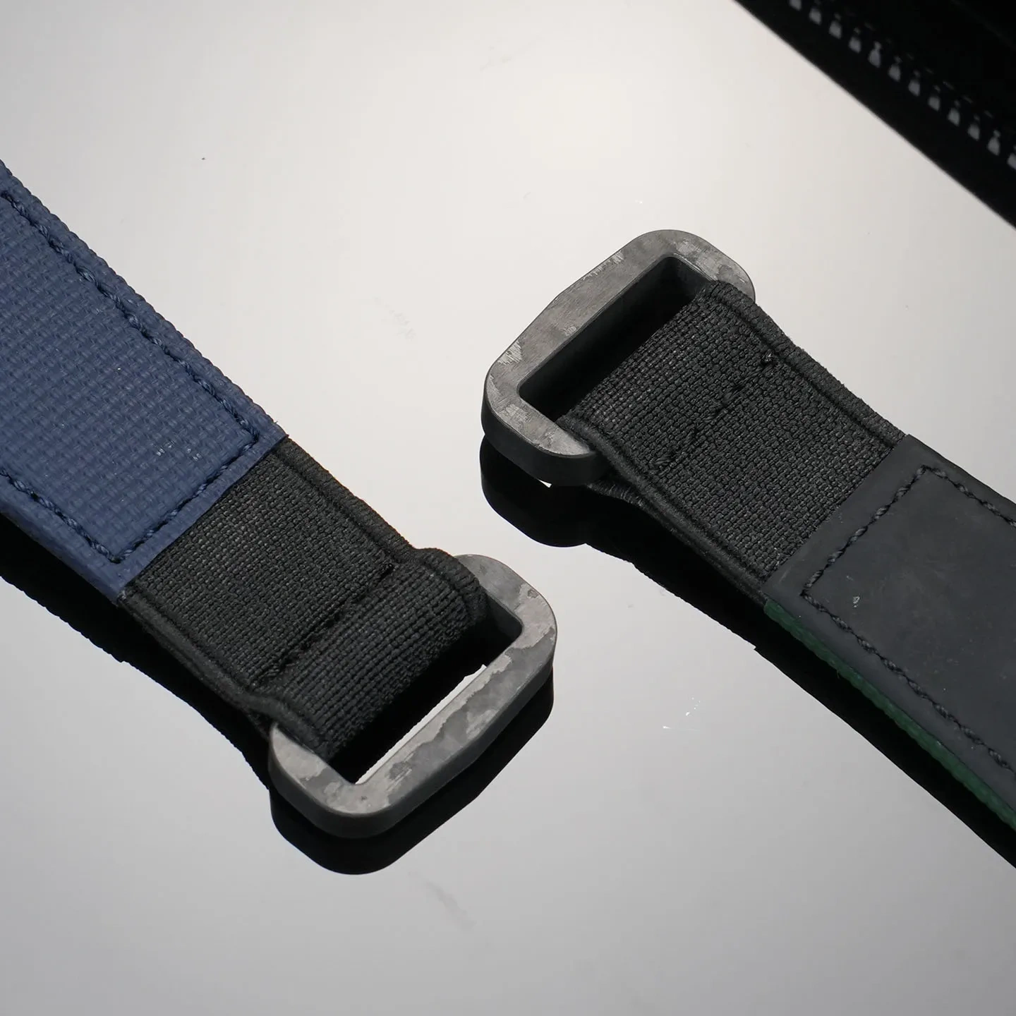 Replacement Nylon Pattern Fluoroelastomer (FKM) Strap for Audemars Piguet Royal Oak Offshore 15703 15710 15706 Conversion Band