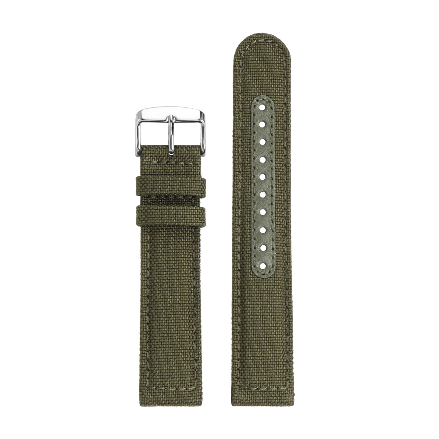 Replacement Canvas Strap for Seiko 5 SRPC31J1 Citizen Hamilton Khaki Field H70605731 Seagull 21mm 22mm Nylon Watch Band for Men
