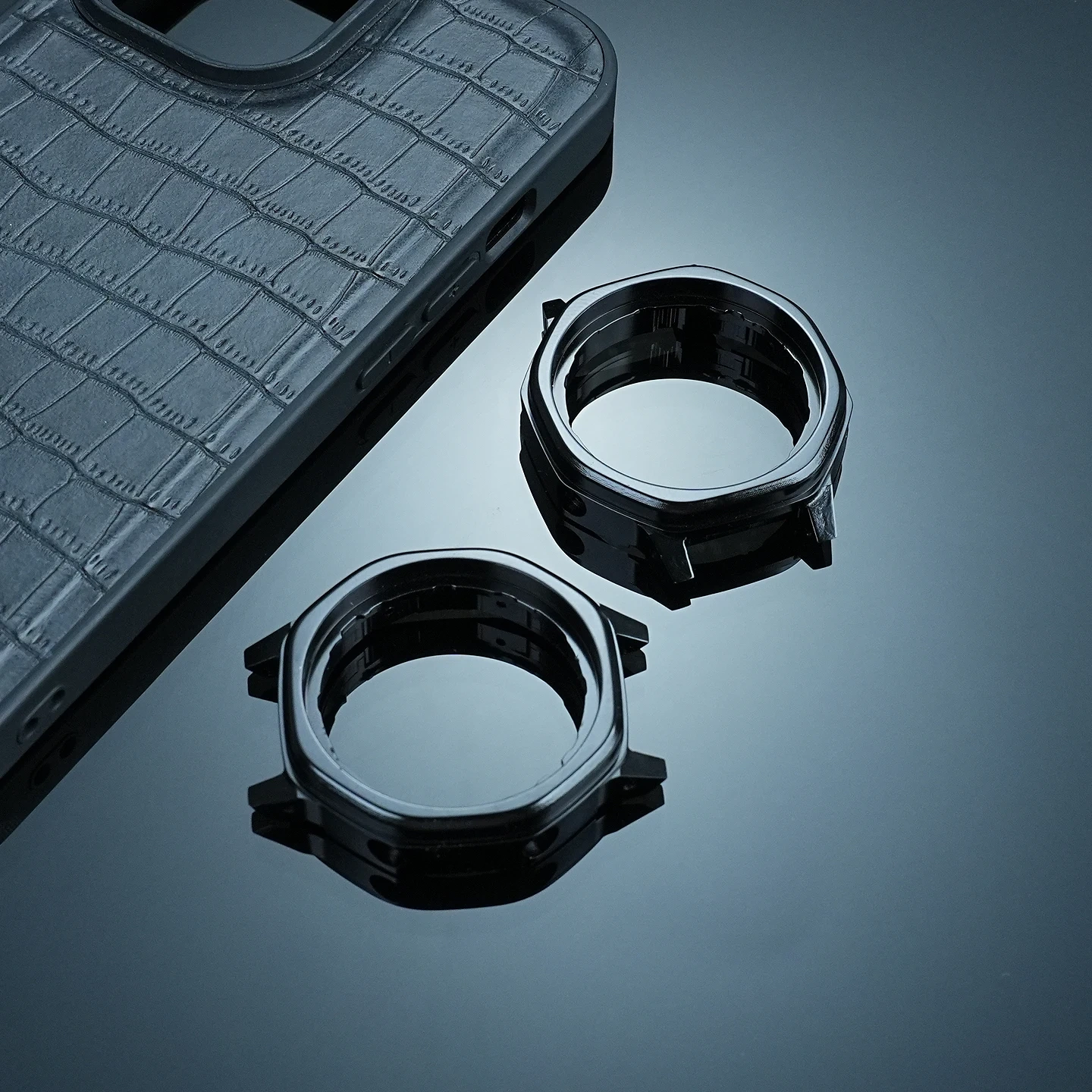 DIY Replacement Aluminum Case & Inner Shell for Casio G-Shock 'CasiOak' GA-2100, Octagon Mod Conversion Housing Kit