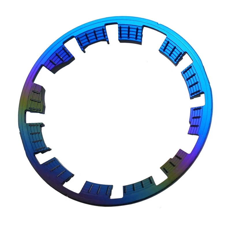 For Casio G-SHOCK GM-110B Small Steel Cannon Shadow Circle Modified Plastic Silicone Bezel Ring GM110 Scale Circle Accessories