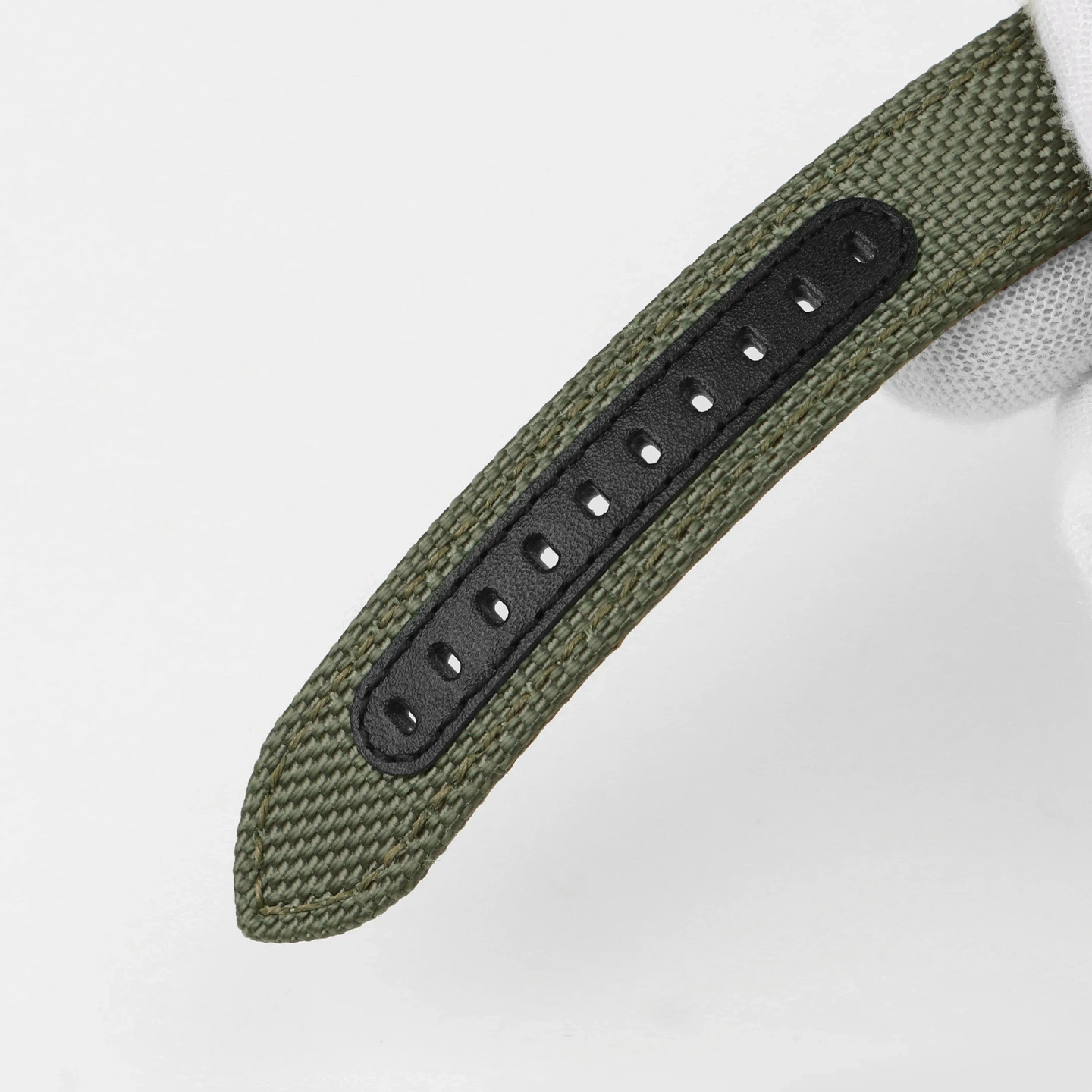 Replacement Woven Canvas/Nylon Strap for Seiko 5 SNZG11J1 SNZG07J1,Tuna,& Chronograph Series,22mm Men's Watch Band
