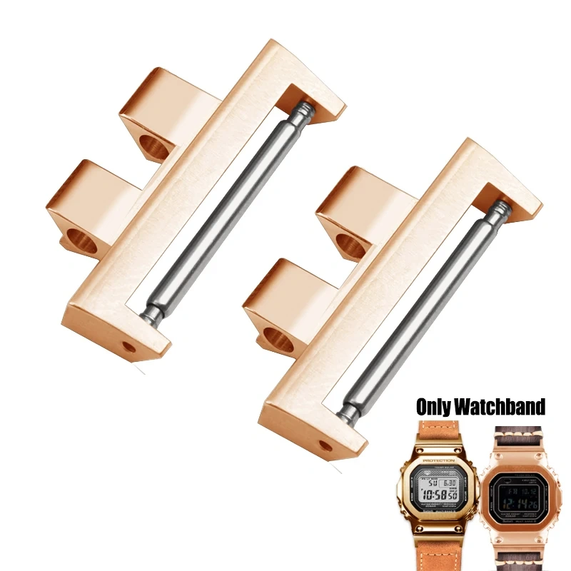 Watch Adapter Refit Watchband For CASIO G-SHOCK GMW-B5000 Stainless Steel Connector Strap 21MM Accessories Silver METAL FITTINGS