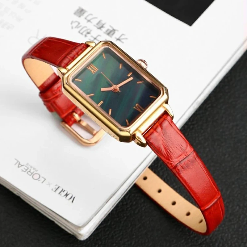 Soft Elegant Geunine Leather Strap Women Watch Band 6mm 8mm 10mm 12mm 14mm Small Size Width First Layer Cowhide Lady Watchband