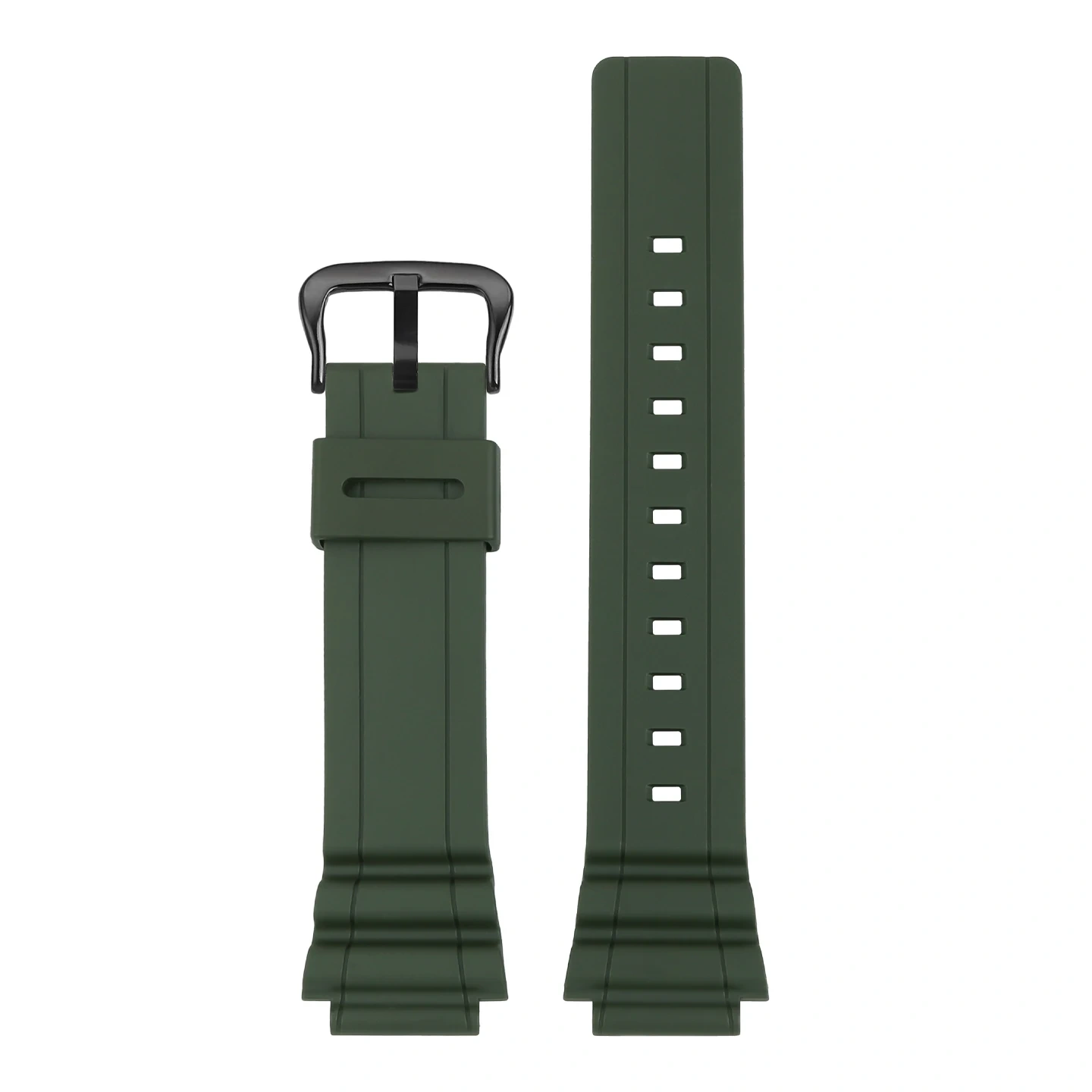 For Casio MRW-S300H-3BV S310H Resin Strap, Replacement Watch Band for Men, Unisex Resin Watch Band Accessories