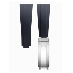 Black-silver buckle