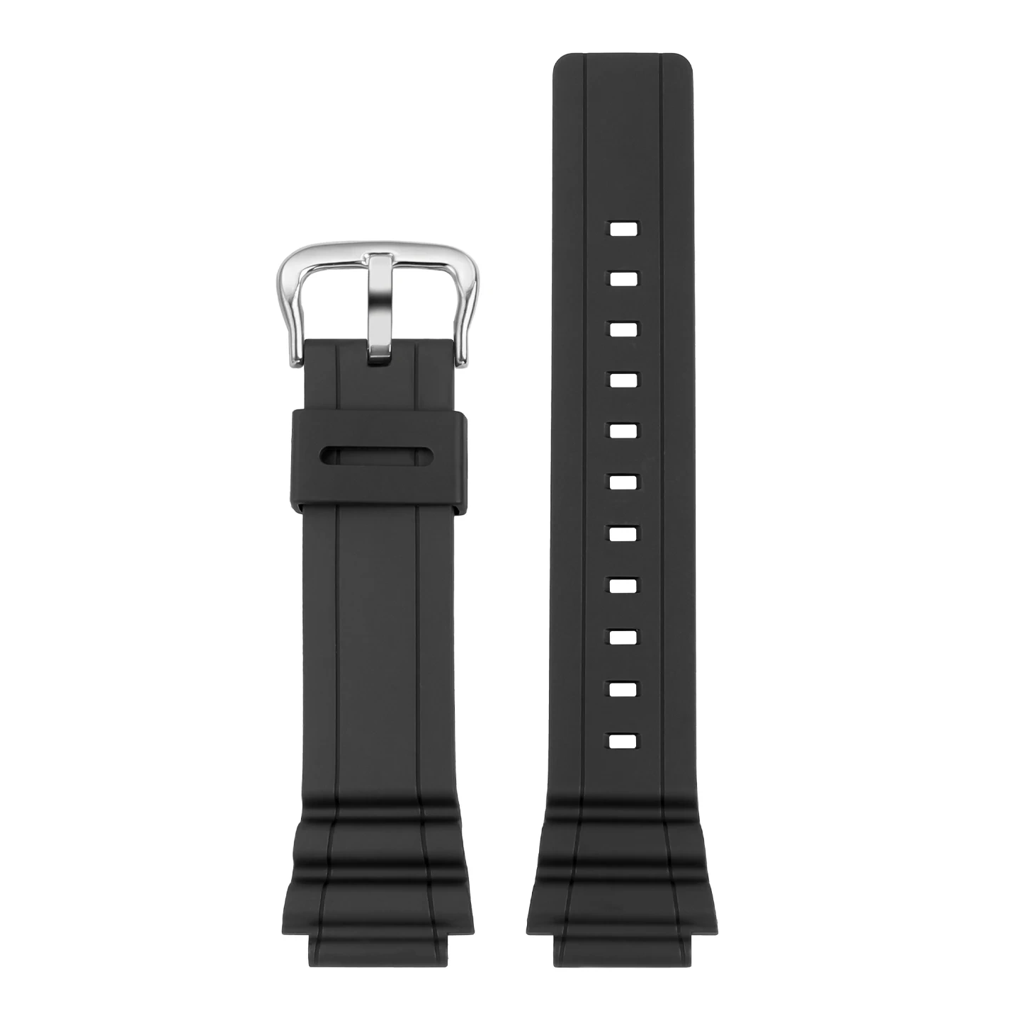 For Casio MRW-S300H-3BV S310H Resin Strap, Replacement Watch Band for Men, Unisex Resin Watch Band Accessories
