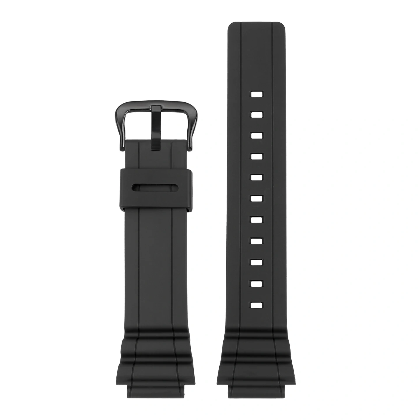 For Casio MRW-S300H-3BV S310H Resin Strap, Replacement Watch Band for Men, Unisex Resin Watch Band Accessories